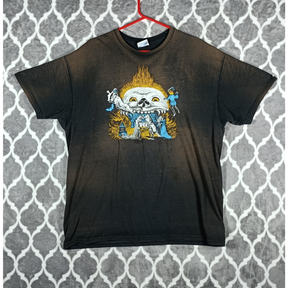 Johnny Vatos Shirt Men Extra Large Black Dia De Los Muertos Concert Oingo Boingo